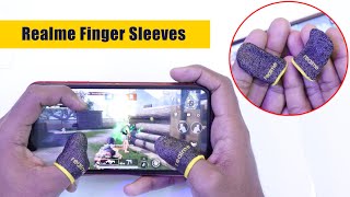 Realme mobile game finger sleeves unboxing and review, best finger sleeve for free fire under 100