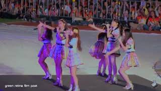 BNK48 full show งานบอลประเพณีจุฬา vs ธรรมศาสตร์ 2018 fan multicam official