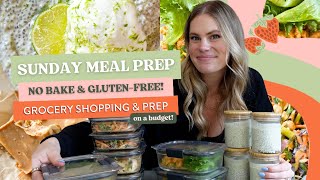 ZERO COOKING No-Bake Sunday Meal Prep + Grocery Shopping