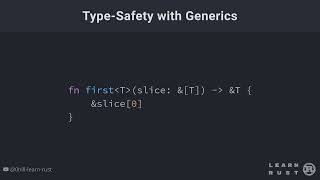 Flexible Type-Safety in Rust: Generics & Trait Bounds