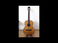 giannini classical guitar sound test