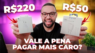 COMPARATIVO: Carregador Original vs Genérico para iPhone! (20W / Turbo)