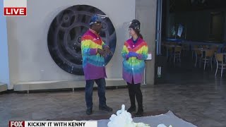 What kind of winter science experiments does Kenny have up his sleeve?