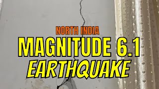 Magnitude 6.1 Earthquake Hits Northern India| Earthquake in India Footage - February 2021 Disaster!