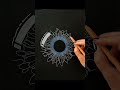 realistic eye drawing👁 artwork satisfyingshorts viralshorts