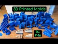 3D Printed Molds and Flying Parts - RC F-16 Build - Part 3