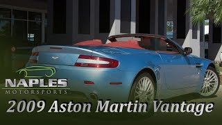 2009 Aston Martin Vantage Review \u0026 Test Drive