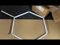 hyperlite hexagon garage light install from amazon 5 grid system 6500k cool white