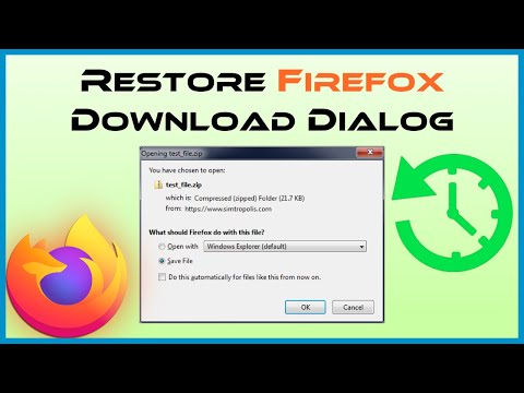 Changing Firefox File Download Settings via About:config