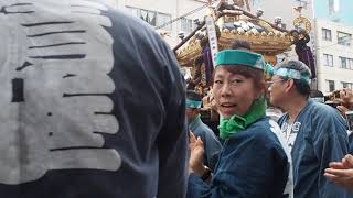 令和元年　お祭り散歩　蔵前　第六天榊神社　例大祭　精華町会　連合神輿渡御　2019.6.2 matsuri Mikoshi