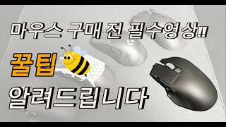 마우스 구매 전 필수영상‼️ 꿀팁🍯 알려드립니다.