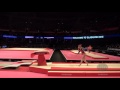 NEKRASOVA Marina (AZE) - 2015 Artistic Worlds - Qualifications Vault 2