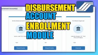 Paano Mag Enroll ng Bank Account sa SSS Disbursement Module | How to Enroll Bank Account in SSS DAEM