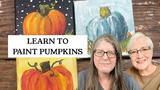 Learn to Paint Pumpkins | Using DIY Paint | EASY Tutorial
