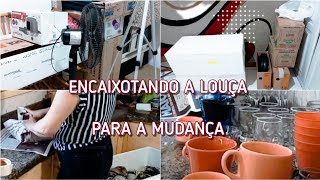 PREPARANDO PRA MUDANÇA |  ENCAIXOTANDO - LOUÇAS.