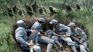 After the Japanese artillery bombardment, the Chinese army waited for the Japanese to die!