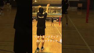 強烈バックアタック！ #haikyuu #mie #volleyball #ヴィアティン三重 #ハイキュー #バレーボール #三重県