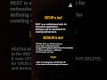 What Is the REST API in Java | RESTful API in Java #java