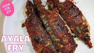 കൊതിയൂറും അയല പൊരിച്ചത് | Ayala fry Kerala style | Malayalam recipe | Mackerel fry | Meen porichath