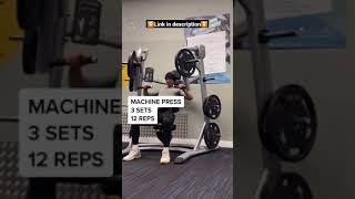 Exercises to build an aesthetic chest #shorts #short