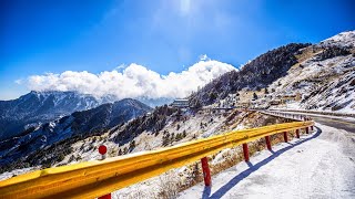 2020- 01-30 合歡山下雪 夕陽 百里秋 台灣縮時攝影 星空雲海 4K