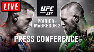 🔴 UFC 257 Press Conference - McGregor vs Poirier 2 Live Stream Watch Along