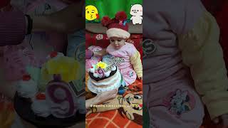 9 months b'day #shorts #shortvideo #cute #lavifans