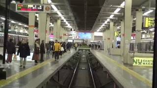 阪急梅田駅　始発　（梅田~十三）2018年12月28日19時10分