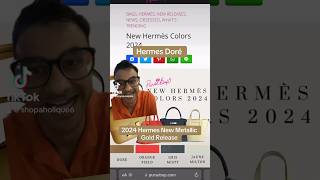 New Hermes Colors 2024 #grismisty #jaunecitron #orangefield #hermescolors #hermes