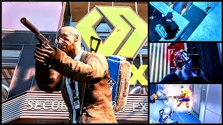 PUBGxPAYDAY: SOLO: HARD: GHOST: The Exchange: Stealth: Silenced Pistol Only