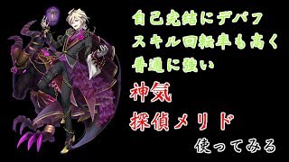 【白猫プロジェクト】神気探偵メリド　ソロ　使ってみる