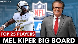 Mel Kiper NFL Draft Big Board - LATEST Top 25 Draft Prospects Ft. Caleb Williams & Michael Penix
