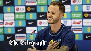 'You might only get one chance to step up and be the man' - James Maddison welcomes England pressure