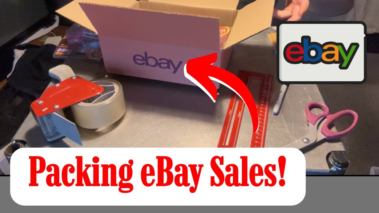 Packing Ebay Orders Ebay Uk Reseller Youtube