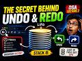 DSA Lecture 2: The Secret Behind Undo, Redo & Browser History (Stacks)