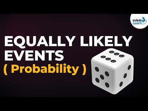 What is equally likely events in probability?