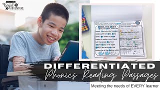 Phonics Reading Comprehension Interactive Notebook