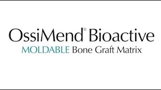 Collagen Matrix - Spine OssiMend® Bioactive Moldable Mechanism of Action Animation Video