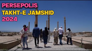 Walking in Persepolis,Takht-e Jamshid , Iran