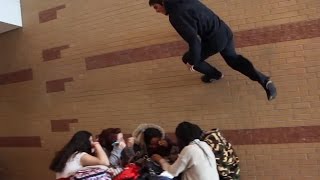 Parkour at school