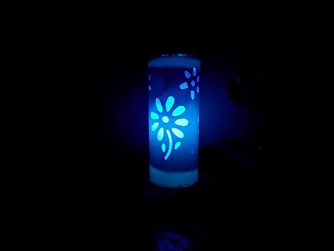 How to make a PVC lamp How to make a PVC lamp