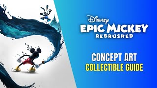 Disney Epic Mickey: Rebrushed All 156 Concept Art Location