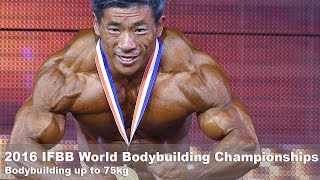 2016 IFBB World Championships BODYBUILDING up to 75kg