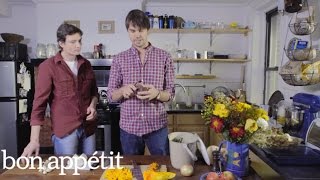 Luke and Ben from Luke’s Lobster Serve Up a Root Vegetable Gratin | Basket to Table | Bon Appetit