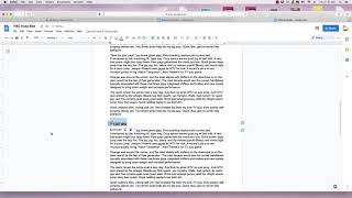 Google Docs Quick Video: Bookmarks