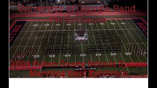 University of Georgia Band Performance At the 2024 Fulton County Schools System Marching Band Exhibi