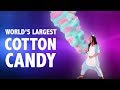 🦄 WORLD'S LARGEST COTTON CANDY 🦄 🦄 WORLD'S LARGEST COTTON CANDY 🦄