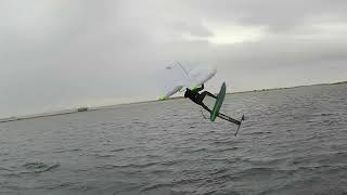 wingfoil, kite sur le lac du Der . Janvier 2025