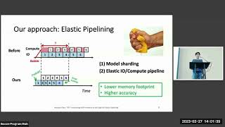 ASPLOS'23 - Session 1C - STI: Turbocharge NLP Inference at the Edge via Elastic Pipelining