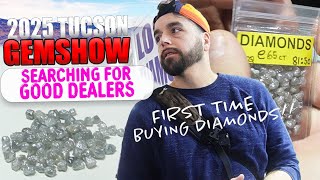 We bought DIAMONDS for the first time at Tucson… | From The Mines TUCSON GEM SHOW 2025